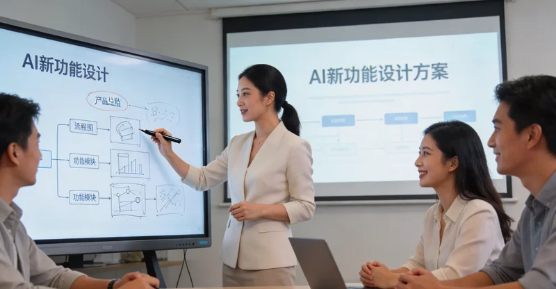 科技木皮车间内，工人在灯光下仔细检查木皮纹理与瑕疵