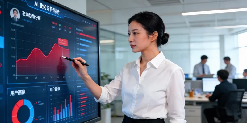 电脑屏幕上显示着供应商综合绩效评估看板，包含质量、交期、价格等多维度数据图表