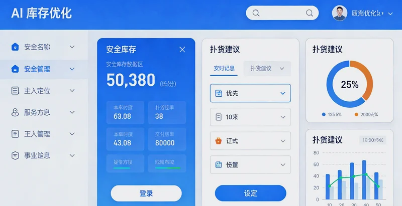 圆锥滚子轴承生产车间内,工人正在检查产品,旁边堆放着部分原材料和成品库存