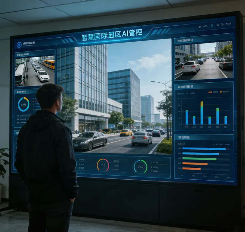 现代化的AI樱桃智能分选线,樱桃在传送带上被快速检测和分级