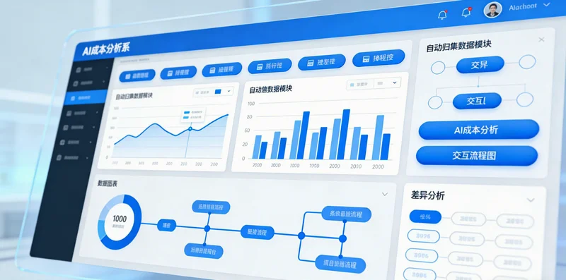 不同规模公司AI信用评估投入范围示意图