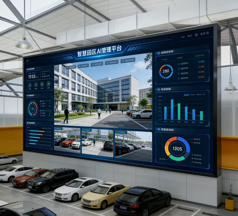 一张清晰的对比图，左侧是传统人工检验的各类成本堆积，右侧是AI系统的投入与回报分析，中间标明了8-14个月的回本周期