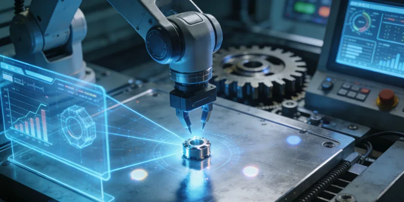 砂光机生产线工作场景，展示设备与工人