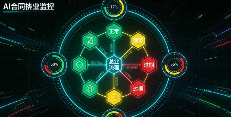 绕组线生产车间内,操作工正在查看设备工艺参数监控屏幕