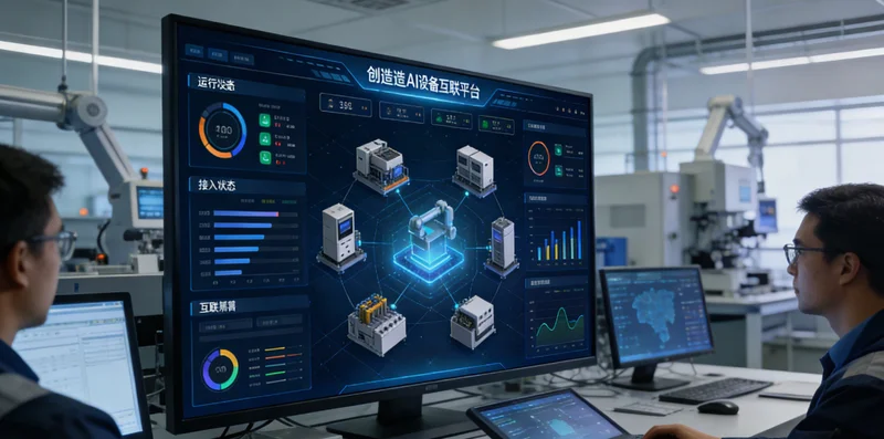 胶粘剂生产车间中,操作员正在查看反应釜控制参数和监控屏幕,表情专注。