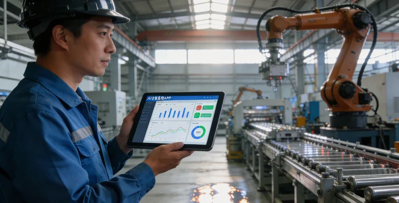 钠基膨润土干燥窑车间现场,标注可能的传感器安装点位