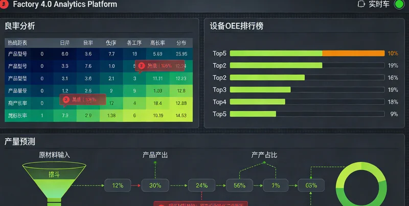 营销咨询团队围绕数据看板讨论归因分析报告