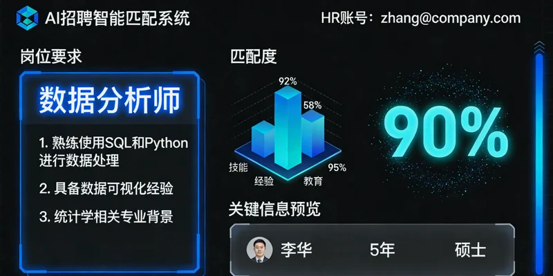 AI离职预测方案选择流程图,根据企业规模、预算和需求导向不同选择路径