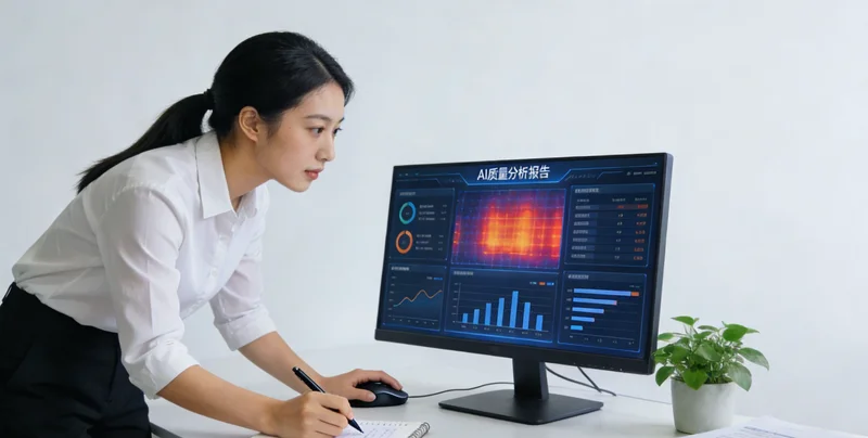 硬糖生产线上,工人正在用卡尺抽检糖块尺寸