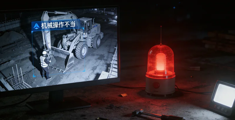 速溶咖啡生产车间内景，展示可能发生违规的工位