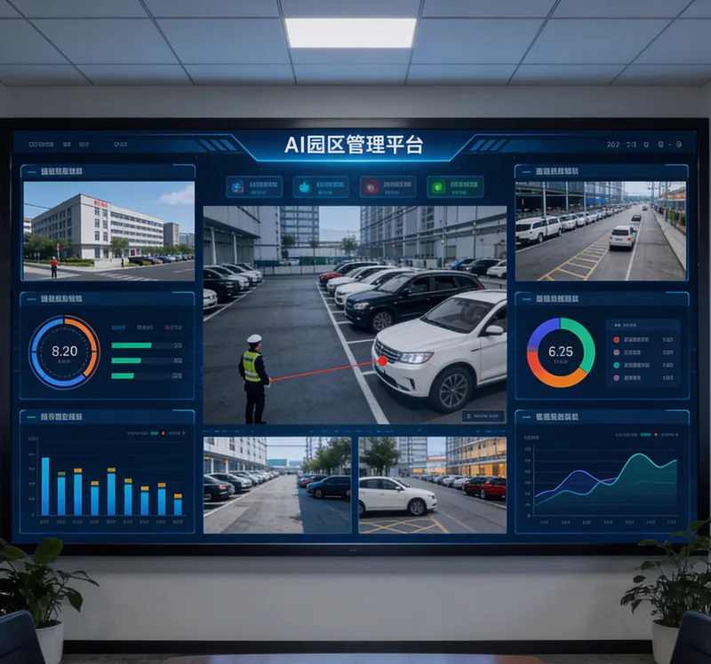 AI关键词系统操作界面示意图，左侧为新闻原文，右侧为AI自动提取的关键词列表