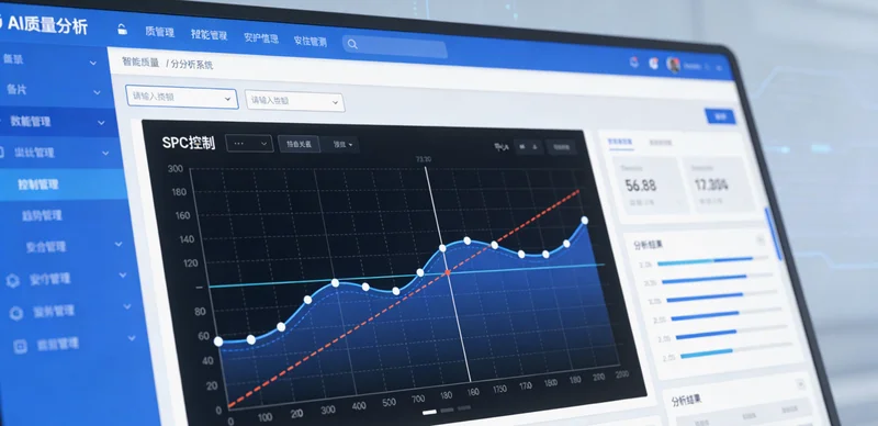 天然气管道压气站控制室内景,屏幕上显示运行数据曲线