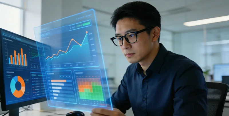 初级会计在线学习平台数据分析看板示意图