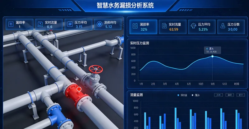 一位老师面对多台电脑和堆积的作业，正在做学情分析