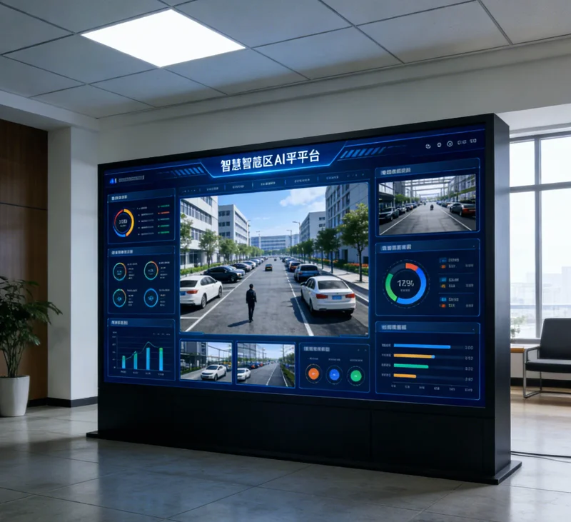 一个简洁的AI对话界面示意图，显示客户询问课程价格和时间的智能回复