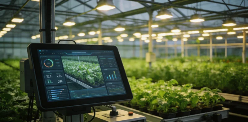 炼厂管道上安装的在线腐蚀监测传感器特写