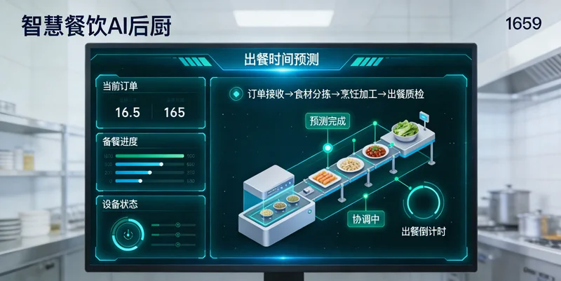 顾客正在使用桌上的二维码，用手机进行扫码点餐