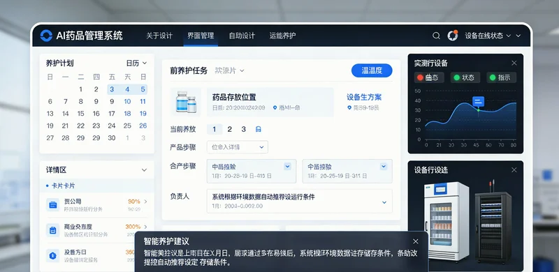 负极材料仓库内，不同批次和规格的物料堆放杂乱，人工盘点困难