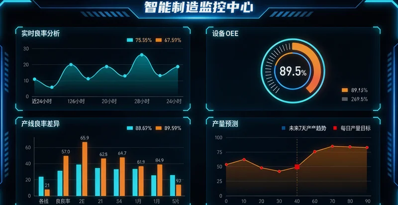 屏幕上显示着液压阀数字孪生模型的实时数据看板