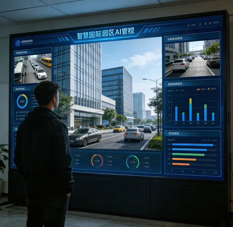 一张描绘经营租赁公司从获客、风控到资产管理核心业务流程的示意图,其中高亮标出几个可应用AI的关键决策点。