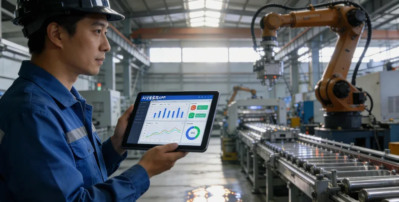 深夜涤纶生产车间，屏幕上显示复杂的工艺参数曲线