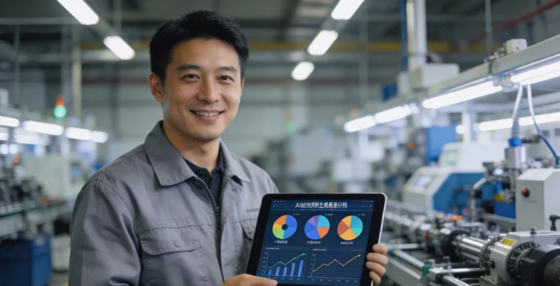 深夜家纺车间内,工人正在灯光下焦急地拆箱返检产品