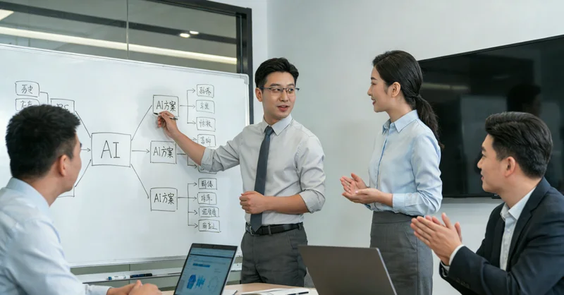 不锈钢板表面存在明显划痕，旁边有质检员正在目视检查