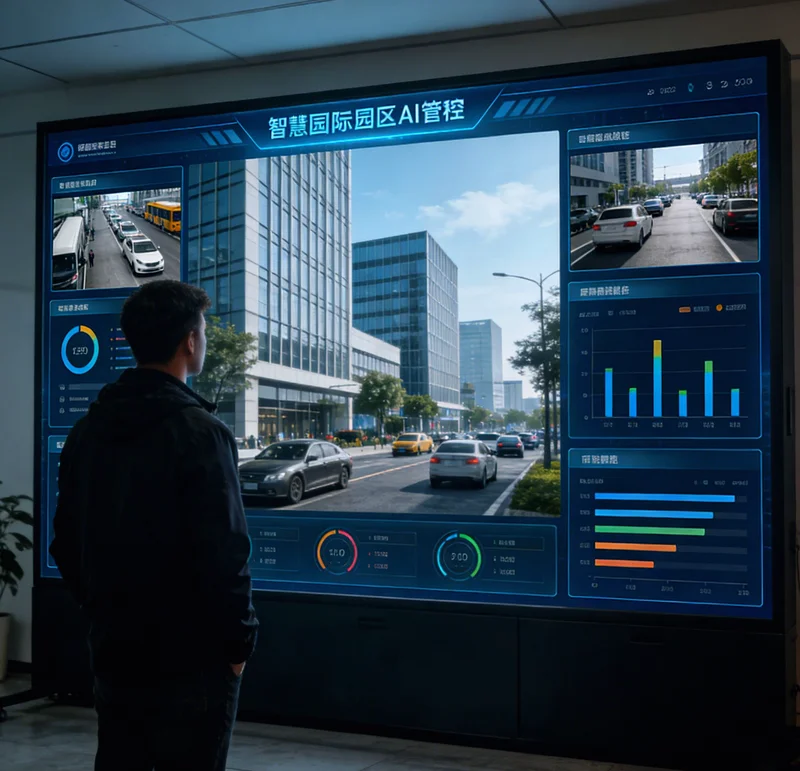 活性炭吸附AI监测系统实时数据监控界面