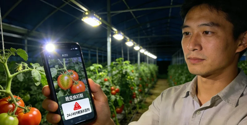 果干加工车间内，工人正在手工称重分选芒果干，工作台面略显杂乱