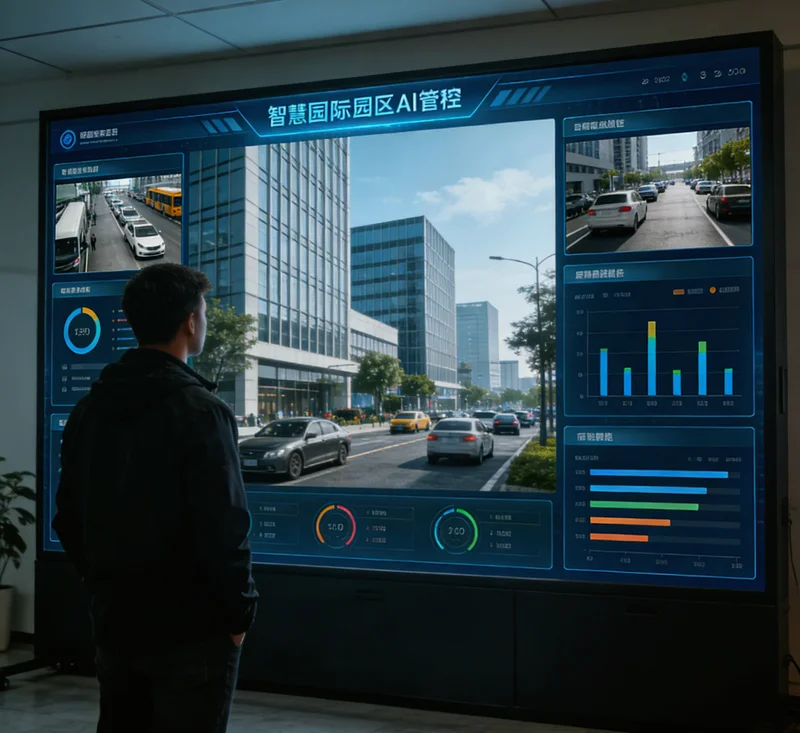 AI设备监控系统界面,显示设备健康状态和早期预警信息