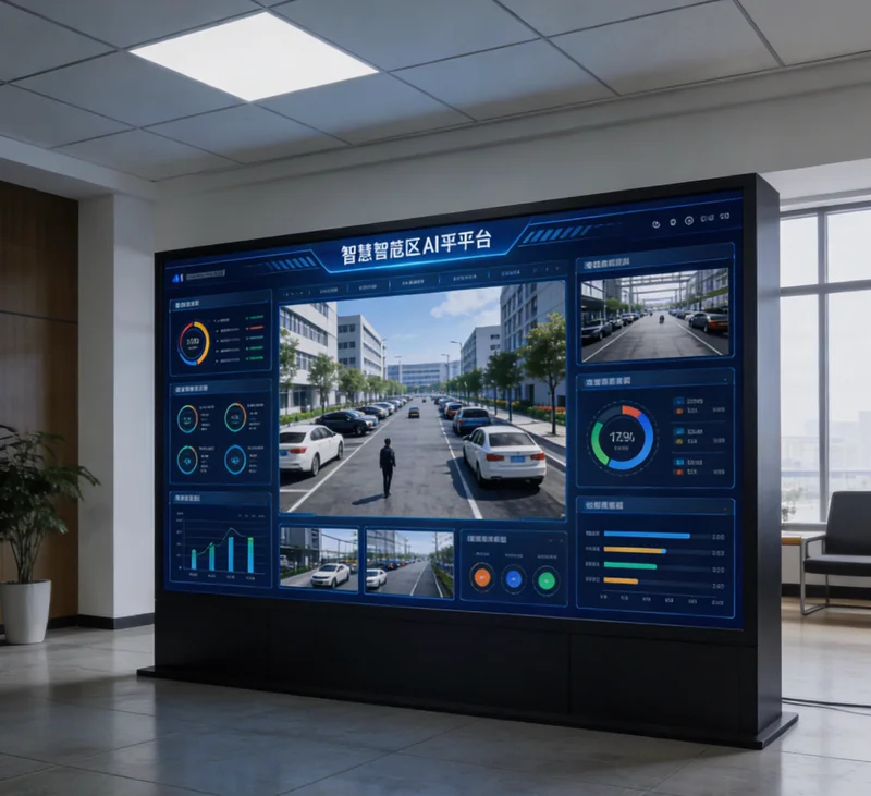 技术人员正在拖拉机的关键部位(如发动机、变速箱)安装振动和温度传感器