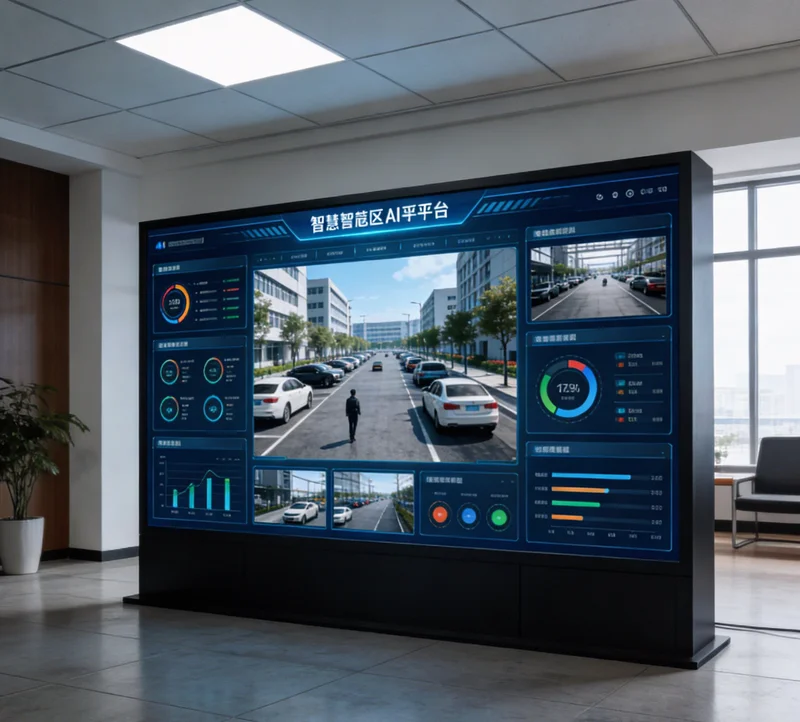 芯片封装车间工位示意图，标注潜在安全风险点