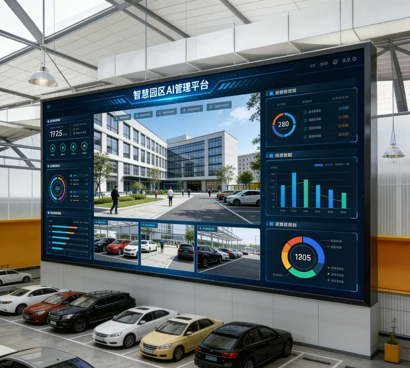 AI系统通过工业相机自动检测仪表盘显示参数