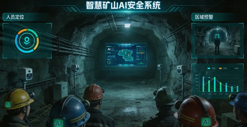 石材幕墙工人在高空作业，下方有安全网，突出安全管理的复杂场景