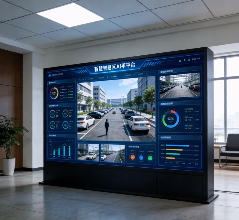 AI参数优化系统软件界面,显示板材套裁方案和利用率提升图表