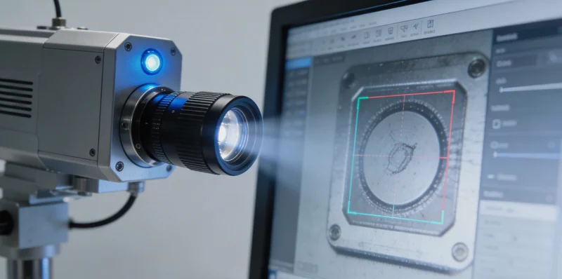 AI视觉系统识别出的免疫分析仪部件缺陷示例图