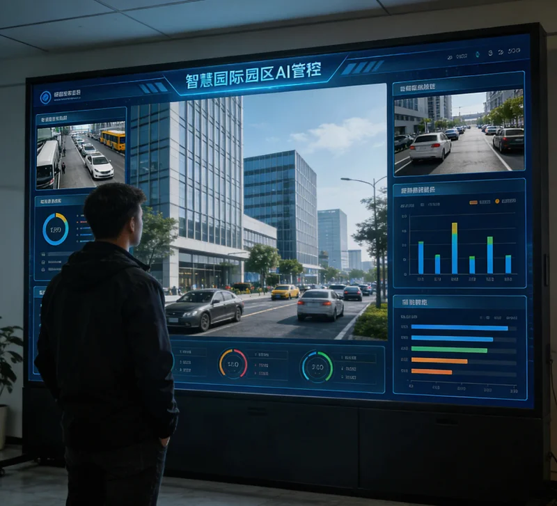 AI系统正在自动分析色谱图，并标记出疑似杂质峰