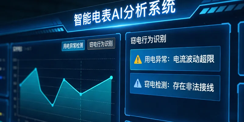 光电传感器生产车间内,各种设备正在运行,墙上挂着大型电表