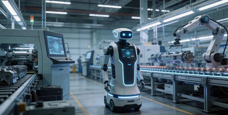 针刺无纺布车间内,不同批次的布卷混杂堆放,工人正在核对标签