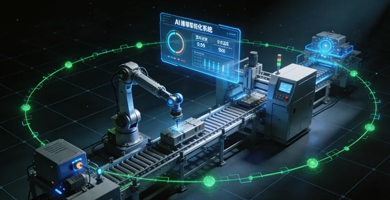 凹印车间操作台与数字孪生系统数据大屏对比示意图