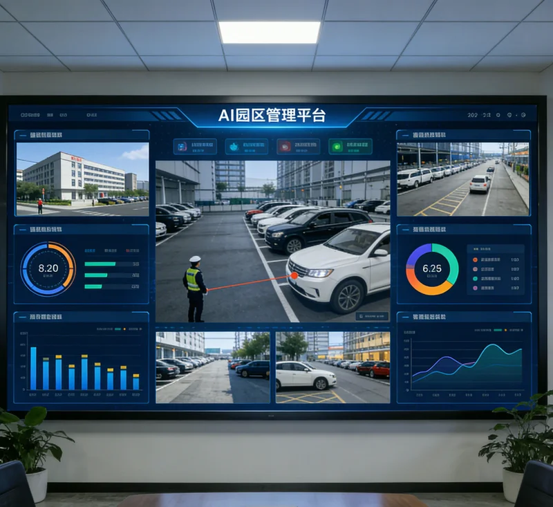 电脑屏幕上显示着AI寿命预测系统的看板，展示不同批次汤圆的保质期风险等级。