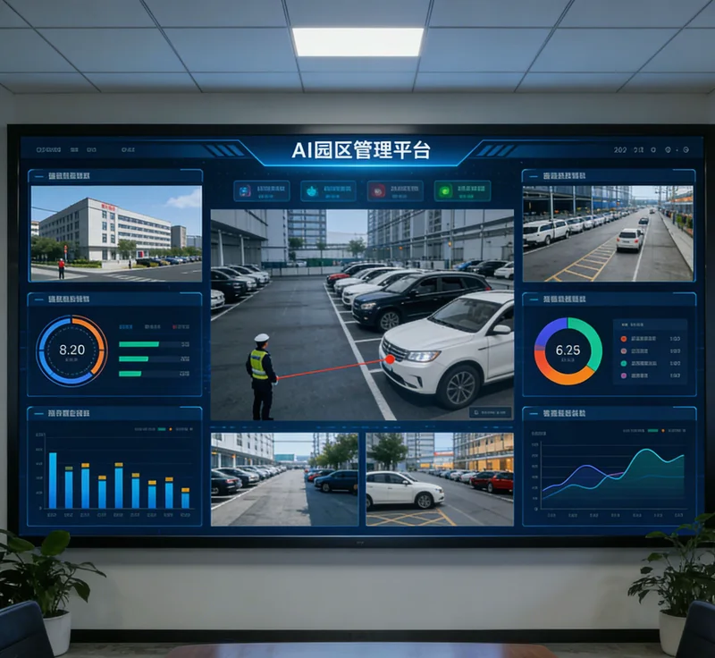 AI物料追溯系统在产线看板上的显示界面,展示胶管批次和物料来源