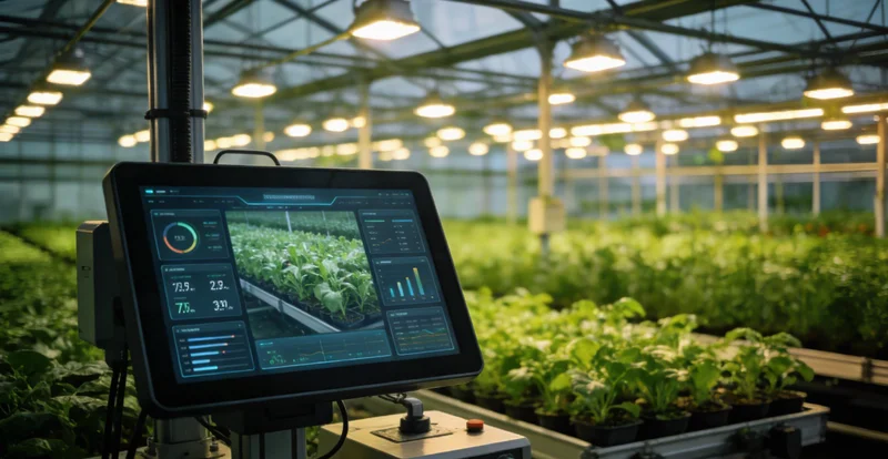 化学品船货舱内部,显示温湿度传感器点位示意图