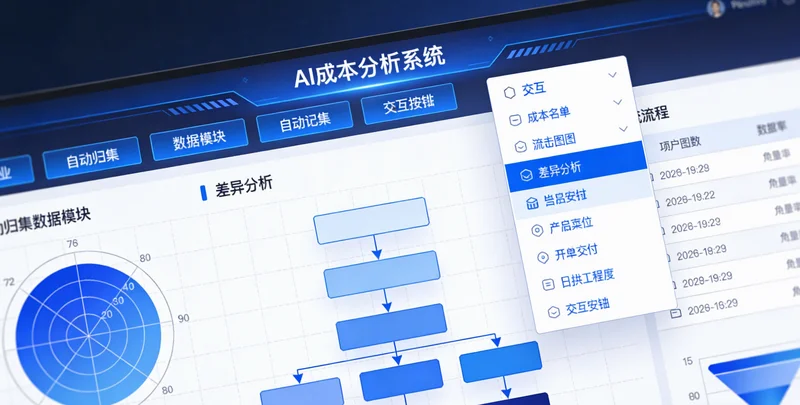 一张简洁的图表，展示不同规模广告公司在AI标题生成工具上的年投入预算范围