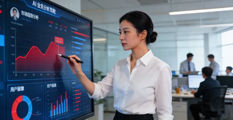 AI供应链预测系统界面,显示物料需求预测曲线与库存水位