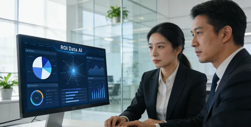 团队围坐讨论市场报告,桌上铺满图表和数据