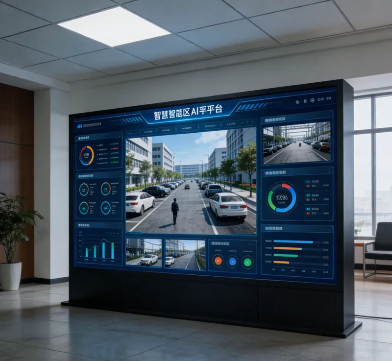 AI安全帽检测系统后台管理界面，显示实时报警信息