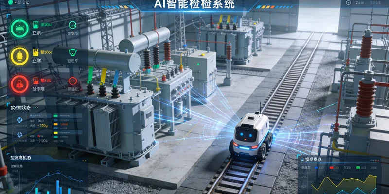 白酒窖藏仓库内景，展示酒坛与温湿度传感器