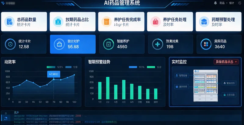 垃圾焚烧发电厂中控室，屏幕上多个参数报警闪烁