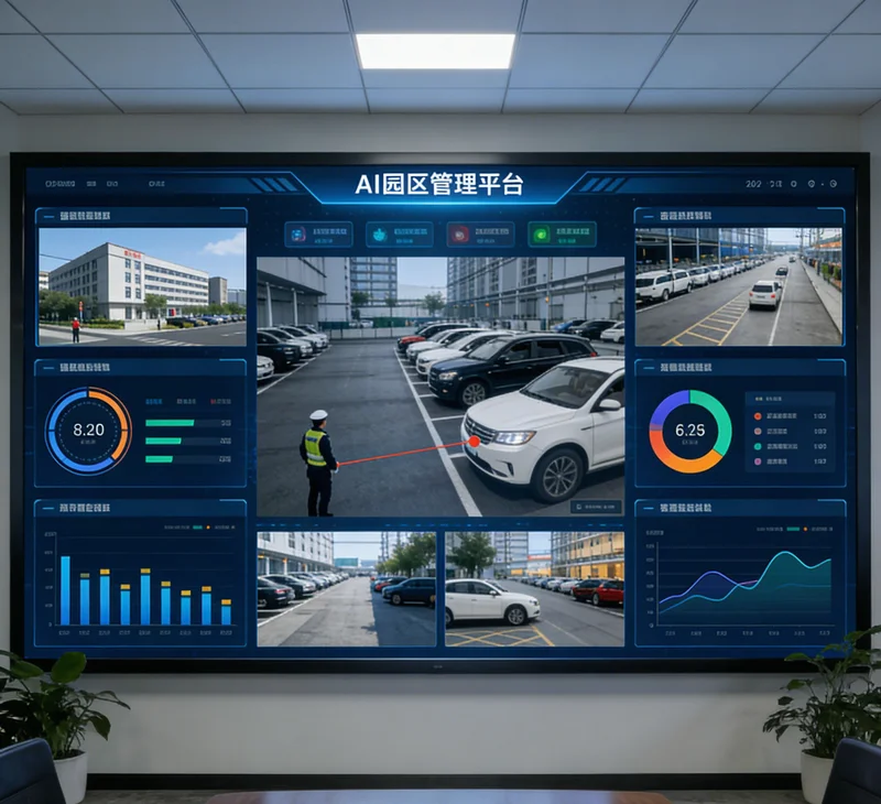 AI故障诊断系统界面，展示设备健康度评分与早期预警信息